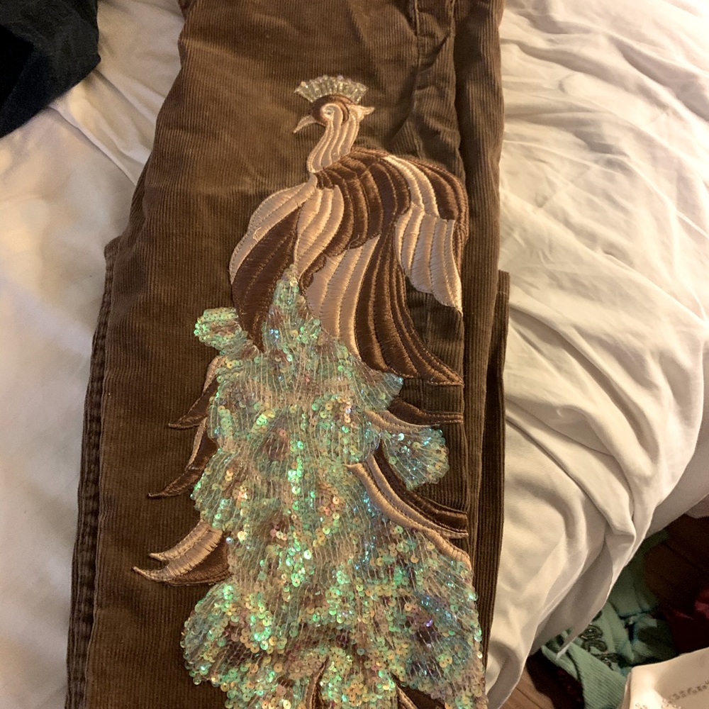 COPY - Allen B. Corduroy Embellished Pants